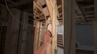 Framing an easy arched opening #arch #framing #diy #homerenovation #renovationtips