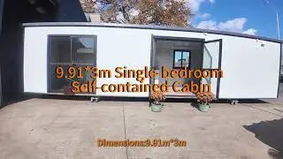 27Sqm self contained Cabin with customized options available. Visit us on www.sunrisebuild.co.nz