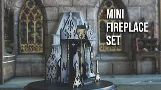 DIY Mini Fireplace Set Part 2