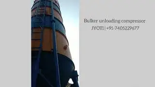 Cement Fly Ash Bulker Unloading Compressor | JYOTI | +91-7405229677 #rmc #flyashbrickmachine