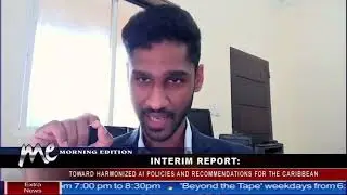 CCN TV6 Interview - CARIBBEAN AI TASK FORCE INTERIM REPORT   20TH JAN 2026 TV6 M E