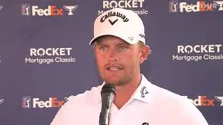 Tom Lewis Friday Flash Interview 2021 Rocket Mortgage Classic