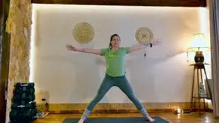 30 minutes de pilates sans mat&eacute;riel avec Elodie