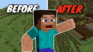 You won't believe! what my land looks like after selling it. #minecraft 
