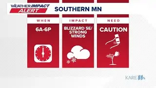 WATCH LIVE: Heavy snow expected in southern MN