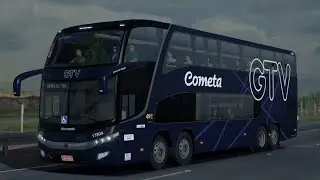 [ETS2 1.46] Marcopolo Paradiso G7 1800 DD | BUS MODS [4K60FPS] Euro Truck Simulator 2 Gameplay