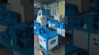 Automatic Concertina Razor Barbed Wire Tape Wrapping Machine Ribbon Wire Fence Coiling #Machine