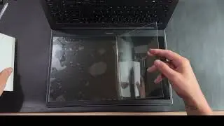 Manual de instalação Película (Tela ) Hydrogel Macbook e Notebook - KingShield