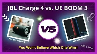 JBL Charge 4 vs. UE BOOM 3 &ndash; You Won&rsquo;t Believe Which One Wins! (2024 Edition)