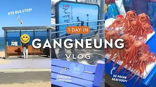 (ENG SUB) Visiting the BTS Bus Stop! 💜 Jumunjin & Gangneung Road Trip 🇰🇷 2025 | GANGNEUNG Vlog