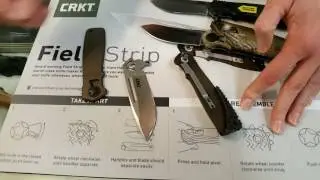 CRKT HOMEFRONT KNIFE WITH FIELD STRIP TECHNOLOGY.  ENFORCE TAC & IWA 2017