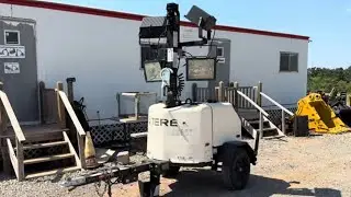 Genie / Terex RL4 Light Plant Tower - Generator Trailer