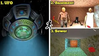Granny New Version - 1,2,3 🔥 | All New Root Escape... 🥶 | JXG | Granny Unofficial Version 