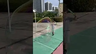 Catching Soap Bubbles 🫧🫧🫧#shorts #soapbubbles #shorts
