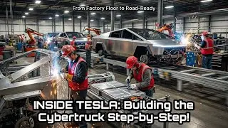 Inside Tesla's Gigafactory: How Cybertrucks Are Built Step-by-Step