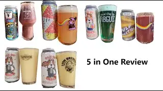 Обзоры 5 в 1, включая Drekker RAR Brewing Ascension и Burley Oak Mixed Beers