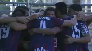 Gol de Sa&uacute;l Berj&oacute;n (1-0) SD Eibar - Athletic Club
