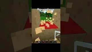masroom house in Minecraft #minecraft #minecraftrealistic #minecraftbuilding #minecraftshorts #short