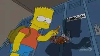 Bart Pranks Principal Skinner - The Simpsons