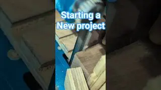 Начинаю новый проект на ленточной пиле. Есть предположения, что из этого получится? #пила #ленточ...