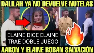 😨AARON Y ELAINE ROBAN SALVACI&Oacute;N😨SHIKY DICE QUE ELAINE TRAE DOBLE JUEGO | NO REGRESA NUTELAS #lcdlfmx