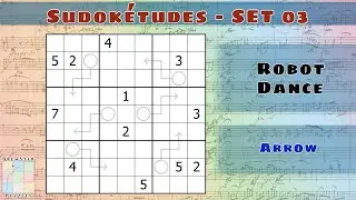 Sudok&eacute;tudes : Set 03 - Robot Dance