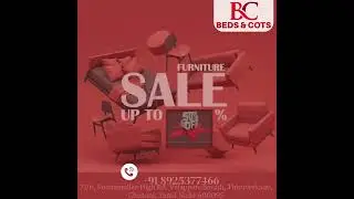 🔥 Biggest Furniture Sale &ndash; Up to 50% OFF on Premium Designs!
