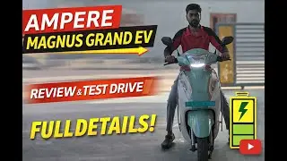complete review of the Ampere Magnus Grand EV Scooter 🛵 #AmpereMagnusEV #AmpereMagnusGrand #AmpereEV
