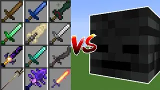 which New sword is the best against Wither Skeleton family?
