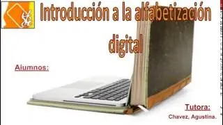 Introducción a la alfabetización digital