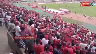 #SIMBA FULL HOUSE: KING FAIDA AWAPAGAWISHA MASHABIKI UWANJANI