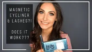 Revolutionary EYELINER | LASH LINER Review & Demo 🧲 | *SPOILER it works!