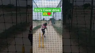 Eric&rsquo;s Elegant Cover Drive | Perfect Cricket Shot in Style 🏏 #CricketShorts#trending