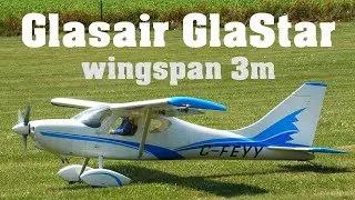 Glasair GlaStar | 3m giant scale RC aircraft | 4K | Trebic 2023
