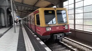 Mitfahrt in der S42 von Messe Nord/ICC bis Westkreuz in der BR 485!