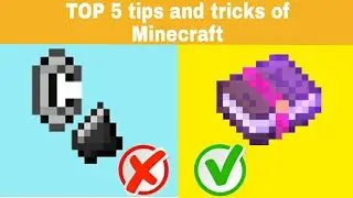Only 0.001 knows this TOP 5 tips and tricks | Minecraft | EnDLesS GaMinG