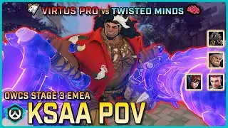 [ KSAA ] SUPER FLEXIBLE TANK | Virtus Pro vs Twisted Minds | OWCS EMEA Stage 3