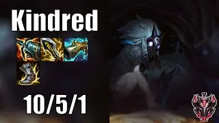 Kindred vs Zed JUNGLE - Patch 12.23 euw1 GRANDMASTER