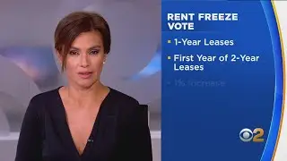 Rent Freeze Approved In New York City