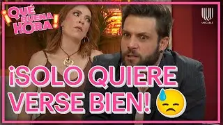 ¡Odia la barba! Nicola Porcella confiesa que no se siente guapo | ¡Qué buena hora!