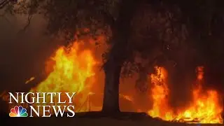West Coast Continues To Battle Wildfires | NBC Nightly News