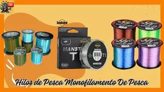 🥇Los 3 mejores hilos de pesca monofilamento DE PESCA Baratos Mejor valorados ALIEXPRESS⭐Calidad.