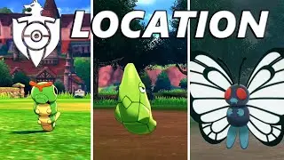 Pokemon Sword and Shield: How to Catch & Find Caterpie, Metapod, and Butterfree