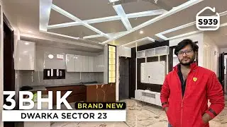 Yashobhoomi के पास Brand New 3BHK flat for sale in Dwarka Sector 23 | BRS SHOW S939