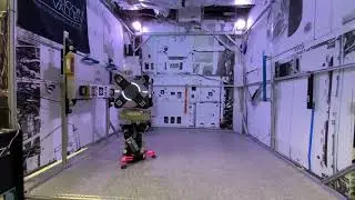 Astrobee testing at NASA Ames granite table