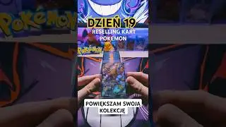 Dzień 19 Reselling kart Pokemon: Powiększam swoją kolekcję !! #kartypokemon #pokemon #reselling