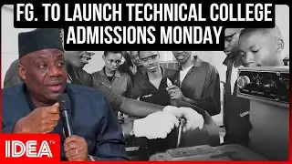 Nigerian govt opens application for free technical colleges