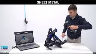Scanning Shiny, Dark or Complex Surfaces Using Creaform HandySCAN 3D Scanner