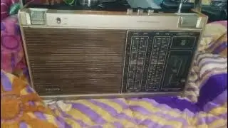 Philips skipper 558 old 4 band radio full working 