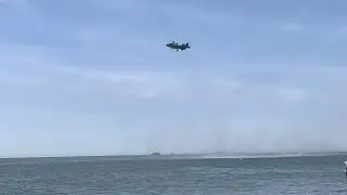 F-35B Hover Over Jones Beach!